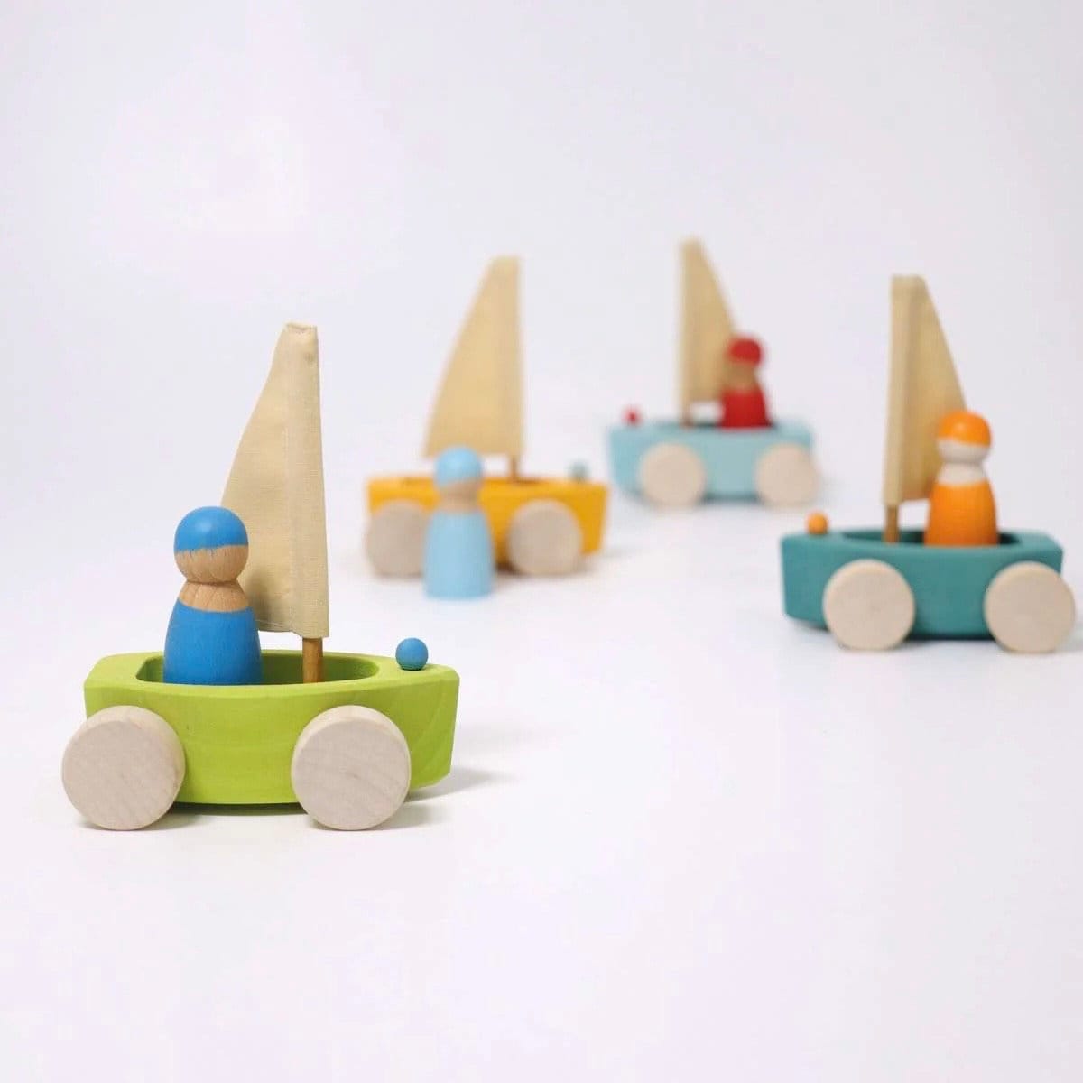 Little Land Yachts with Peg Dolls