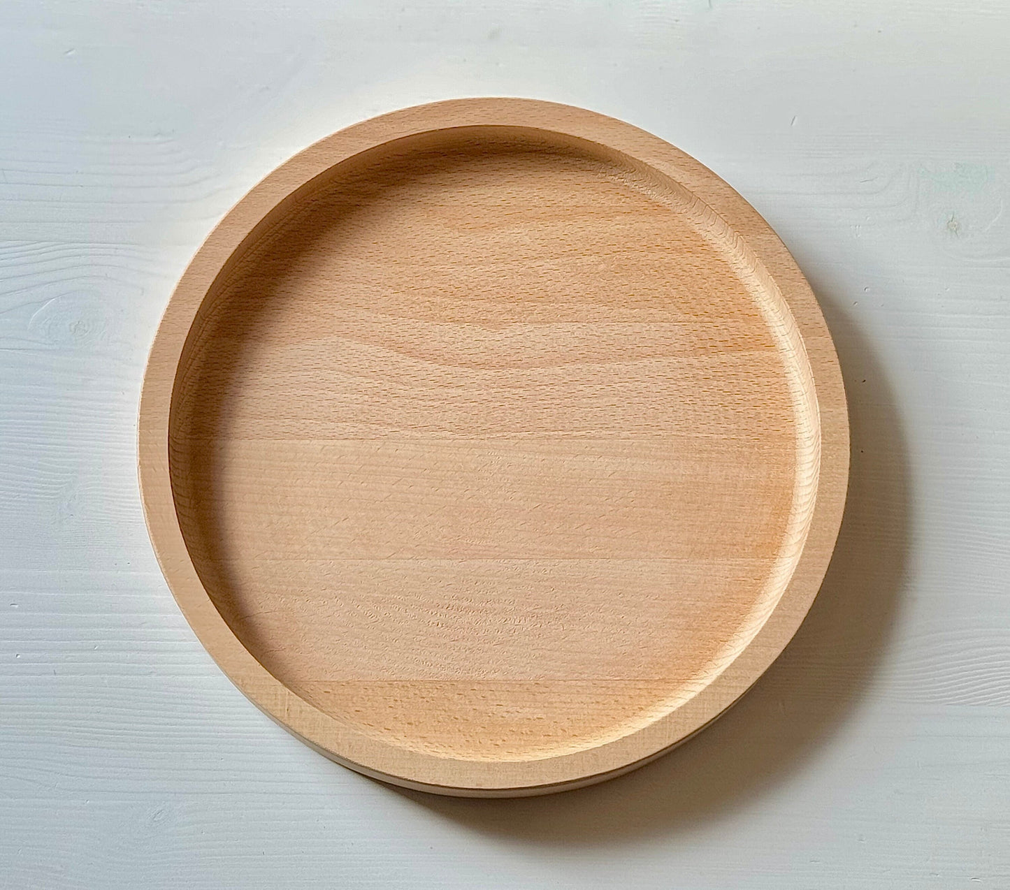 Round Wooden Tray